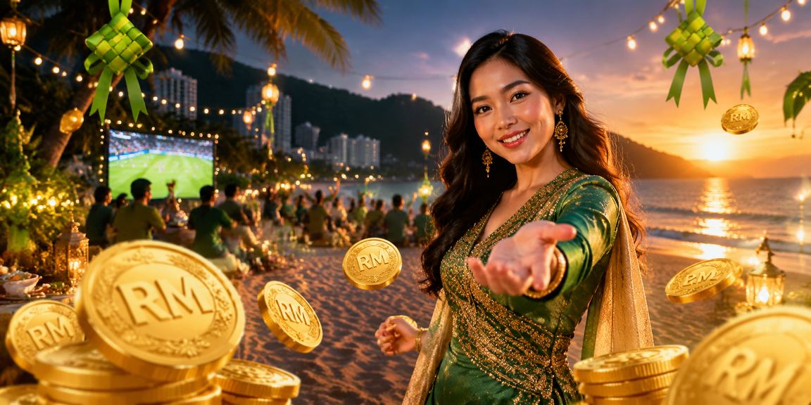 Suasana pertaruhan kasino mbb2u sempena perayaan Hari Raya di Penang